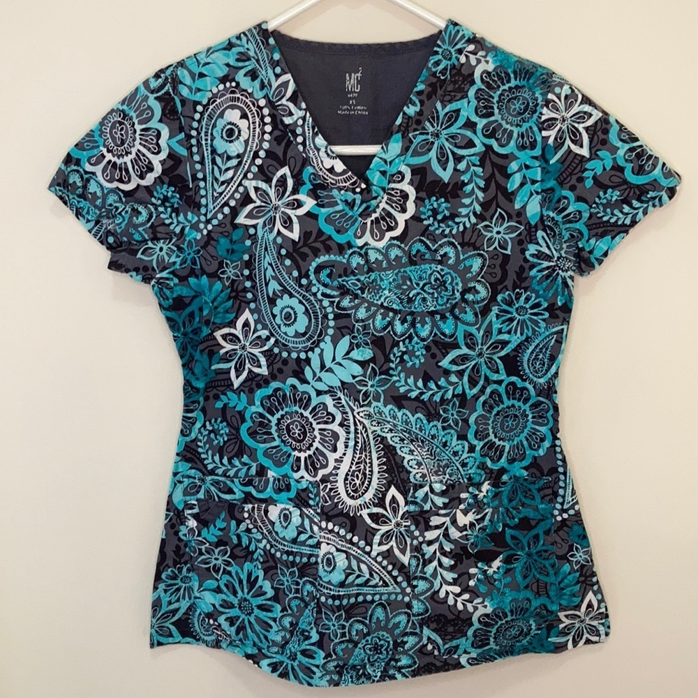Med Couture MC2 Women’s Scrub Top Size XS - Picture 1 of 4